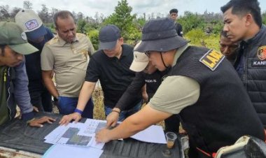 Karhutla di HGU PT GSM Nagan Raya Masuk Tahap Pendalaman, Puslabfor Turun ke TKP