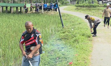 Jum’at Bersih di Gampong Kapa Terus Berjalan, Danton Ajak Warga Jaga Lingkungan