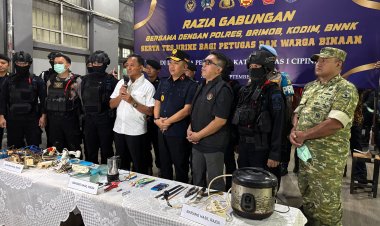 Razia Gabungan Lapas Cipinang, Tidak Ditemukan Narkoba dan Handphone di Blok Hunian