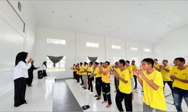 LPKA Banda Aceh Perkuat Pembinaan Kepribadian ABP Lewat Seni dan Aktivitas Fisik