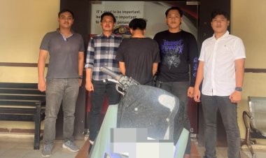 Diduga Hendak Rampas Motor di Sidoarjo Way Kanan, Pria 18 Tahun Diamankan Satreskrim Polres Way Kanan