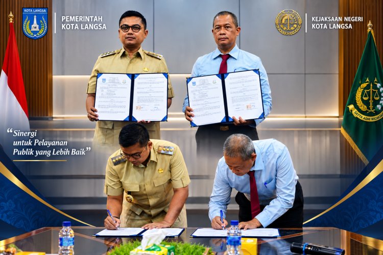 Pemko Langsa–Kejari Satukan Langkah, Penanganan Hukum Diperkuat