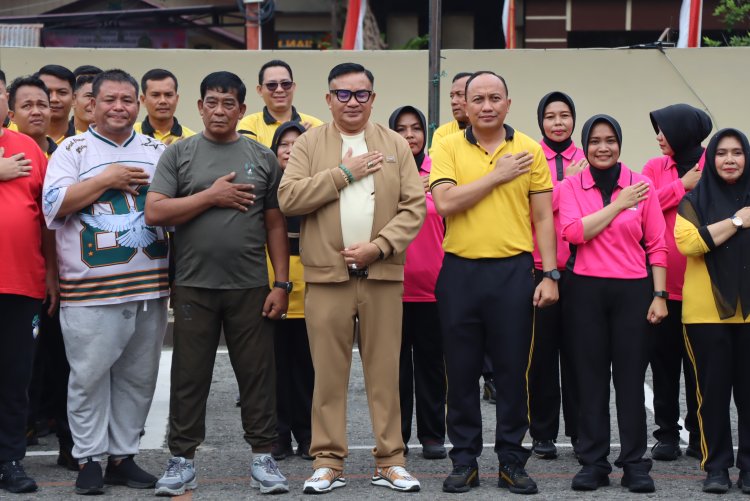 Semarak HKGB ke-74, Polres Aceh Tenggara dan Forkopimda Perkuat Kebersamaan