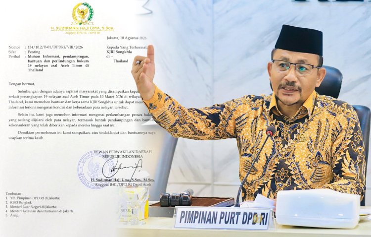 Haji Uma Terus Koordinasi dengan KJRI Songkhla, 13 Nelayan Aceh Timur Segera Pulang