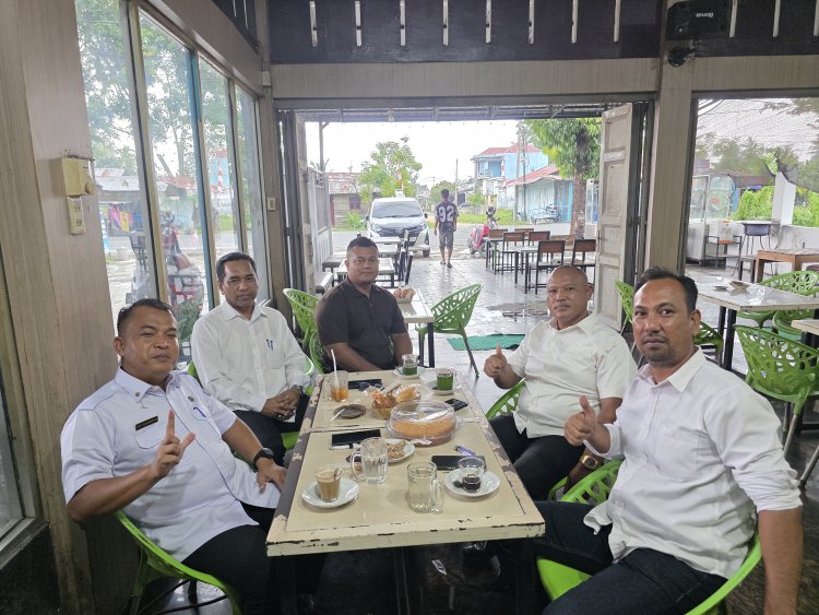 Bahas Ketahanan Pangan, Geuchik Kapa Danton Silaturahmi dengan Plt Kadis Pertanian Langsa