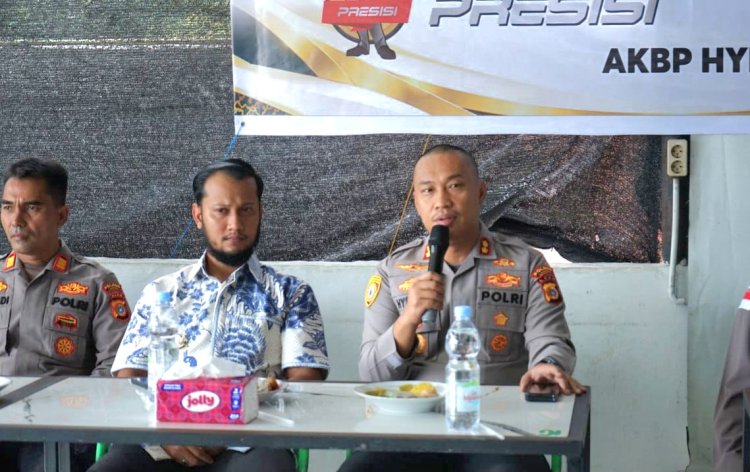 Kapolres Langsa Gelar Jumat Curhat, Warga Sampaikan Keluhan Balap Liar hingga Narkoba