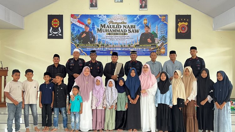Batalyon B Pelopor Peringati Maulid Nabi, Perkuat Keimanan dan Kebersamaan