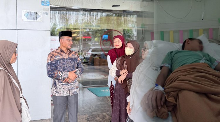 Haji Uma Kunjungi Anak Penderita Jantung Bocor asal Aceh Utara di Jakarta, Tanggung Biaya Makan Pendamping Pasien