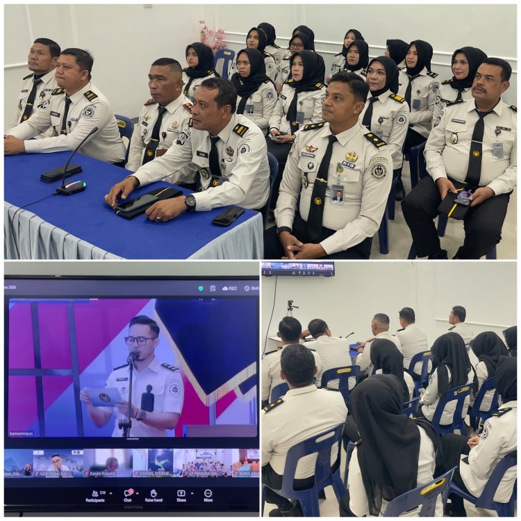 LPKA Banda Aceh Ikuti Rakor Kemenimipas, Dorong Kinerja Berkualitas dan Berintegritas
