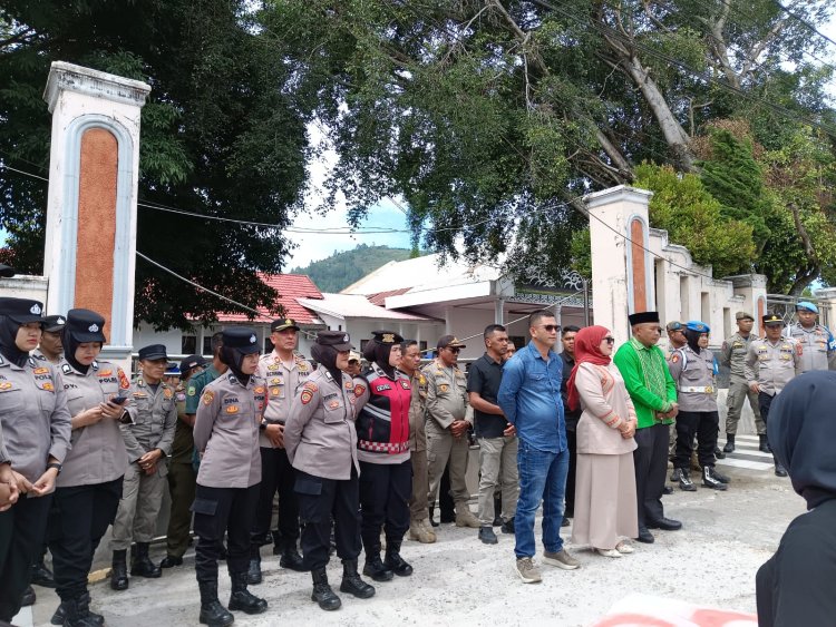 Polres Aceh Tengah Kawal Aksi GMNI dengan Humanis, Aspirasi Mahasiswa Tersampaikan Dengan Damai dan Kondusif