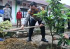 Green Policing, Kapolres Aceh Timur Hijaukan Kembali SMA Negeri 1 Simpang Ulim