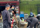 Dukung Green Policing, Brimob Aceh Bersama TNI-Polri dan Masyarakat Gotong Royong Bersihkan TPI Pusong