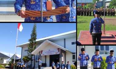 Ka. LPKA Banda Aceh Ajak Jajaran Wujudkan Nilai Pancasila dalam Pelaksanaan Tugas
