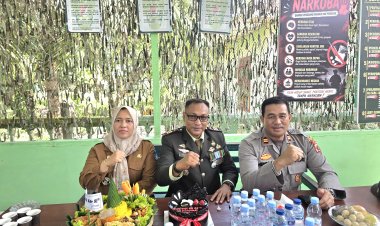 HUT TNI ke-81, Danramil Langsa Timur Dapat Kejutan dari Kapolsek, Camat dan Para Geuchik
