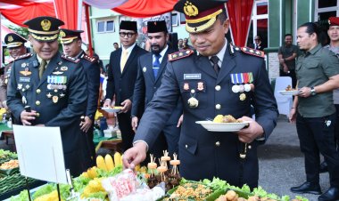 Kapolres Aceh Timur Hadiri HUT TNI ke-81, Tegaskan Soliditas TNI-Polri