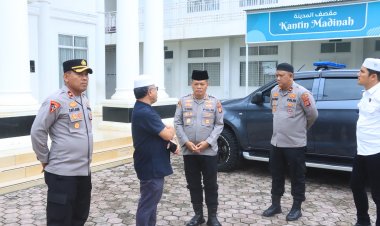 Bangun Kedekatan dengan Tokoh Agama, Kapolres Aceh Utara Silaturahmi ke Dayah Madinatud Diniyah Nafisatul Huda