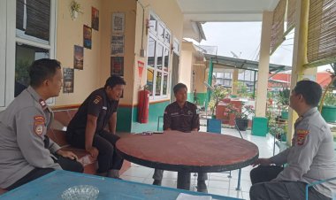 Satbinmas Polres Way Kanan Berikan Pembinaan kepada Satpam PT PSM