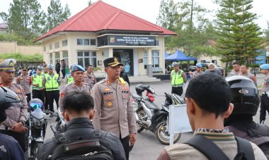 Kapolres Bener Meriah Imbau Masyarakat dan Pelajar Patuhi Aturan Lalu Lintas, Stop Penggunaan Knalpot Brong