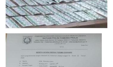Jejak 4.000 Lebih Obat Sitaan di Jakpus Dipertanyakan, BAST Hanya Catat 1.372
