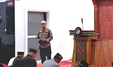 Subuh Keliling, Kapolsek Bebesen Ajak Jamaah Makmurkan Masjid dan Jaga Generasi Muda