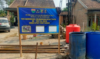 Kabar Baik dari TMMD ke-130, Sumur Bor Kodim 0427/Way Kanan Mulai Temukan Sumber Air Bersih