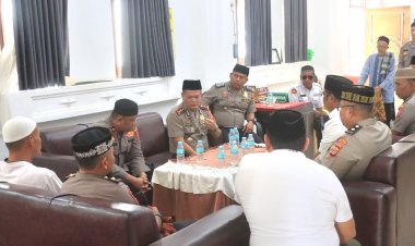 Polisi Bersama Masyarakat, Kapolres Aceh Utara Jumat Keliling di Masjid Raya Pase Kota Panton Labu