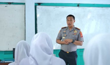 Saweu Sikula di SMA Negeri 3 Langsa, Kapolres Hyrowo Ajak Siswa Jauhi Narkoba dan Kenakalan Remaja