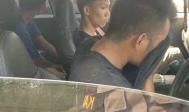 Beredar Video di Grup WA, Lima Orang Diduga Ambil denamo Milik Almarhum Drs. Ali Rahman, M.T. Kini Di Polsek Umpu Semenguk