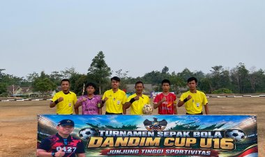 Martapura FC Juara Dandim Cup 2026, Semarakkan HUT ke-81 TNI di Way Kanan