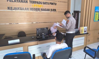 Berkas P-21, Satlantas Polres Nagan Raya Limpahkan Tersangka Kecelakaan ke Kejari
