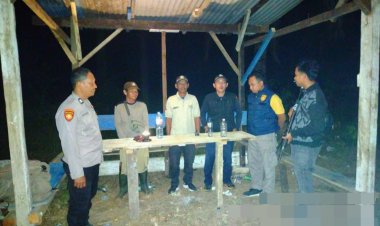 Polisi Cek Ronda Malam, Bangun Kesadaran Warga Jaga Keamanan di Way Tuba