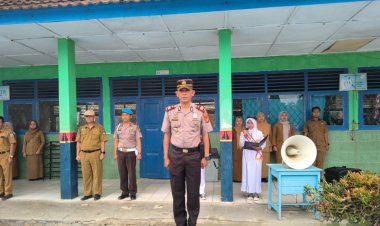 Polisi  Peduli Pendidikan Kapolsek Baradatu Ingatkan Pelajar SMPN 1 Baradatu  , Jauhi Judi Online hingga  Perundungan