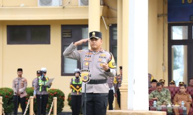 Polres Abdya Gelar Apel Pasukan Operasi Patuh Seulawah 2026, Siap Wujudkan Lalu Lintas yang Tertib dan Aman