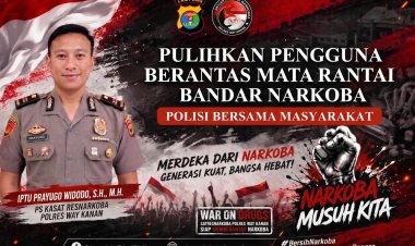 Polres Way Kanan Jelaskan: 11 Orang Positif Narkotika Tidak Ditahan, Proses Hukum Tetap Berjalan Sesuai Aturan