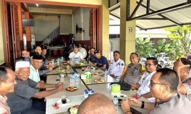 Kapolres Nagan Raya Perkuat Kemitraan dengan Tokoh Masyarakat dan Tokoh Politik, Ajak Bersama Jaga Kamtibmas