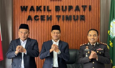 Pererat Silaturahmi dan Perkuat Sinergi, Kapolres Aceh Timur Sambangi Wakil Bupati