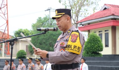 Polres Way Kanan Gelar Upacara HSP Ke-98, Kobarkan Semangat Pemuda Patriotik, Gigih, dan Berempati