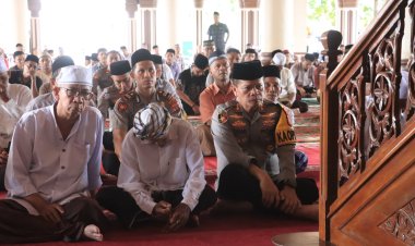 Pererat Silaturahmi dan Perkuat Kedekatan dengan Warga, Kapolres Aceh Utara Gelar Jumat Keliling di Cot Girek