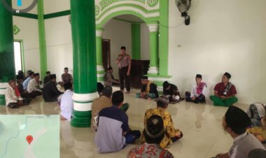 Jumling di Masjid Al-Muttaqin, Polsek Rebang Tangkas Hadir dan Menyapa Masyarakat
