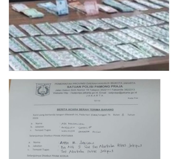 Jejak 4.000 Lebih Obat Sitaan di Jakpus Dipertanyakan, BAST Hanya Catat 1.372