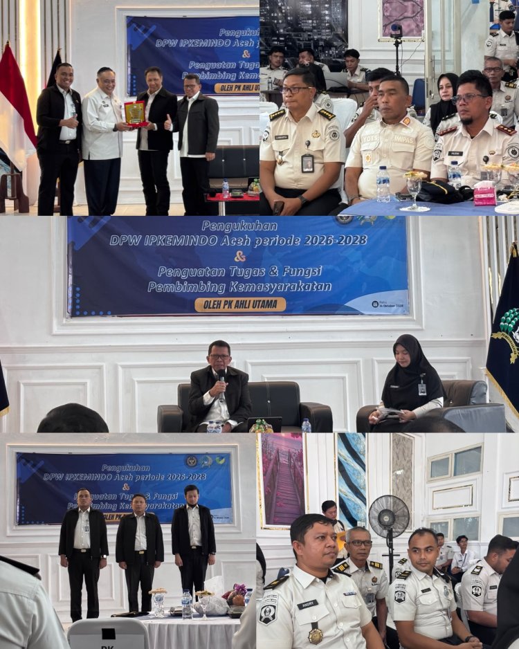 Pengurus Baru DPW IPKEMINDO Aceh Dikukuhkan, Dorong Penguatan Profesionalisme