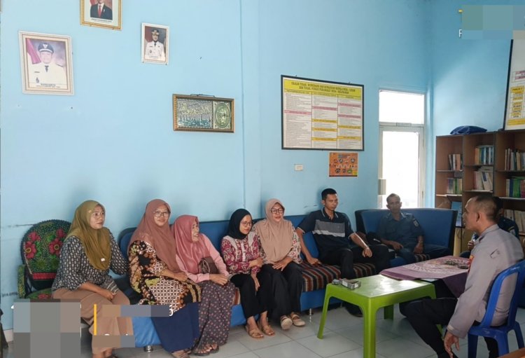 Kumpul Bersama Masyarakat, Polsek Way Tuba Perkuat Sinergi Jaga Kamtibmas