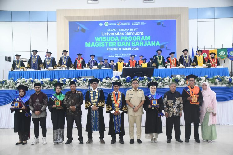 Wisuda 807 Lulusan Unsam, Wali Kota Langsa Dorong Kampus Jadi Mitra Strategis Pembangunan