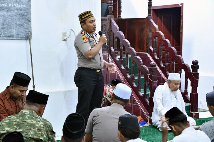 Subuh Keliling, Kapolres Aceh Timur Ajak Masyarakat Perangi Narkoba dan Jaga Generasi Muda