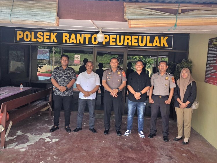 Kapolsek Ranto Peureulak Sambut Kunjungan Wartawan, Dorong Sinergitas Polri dan Media