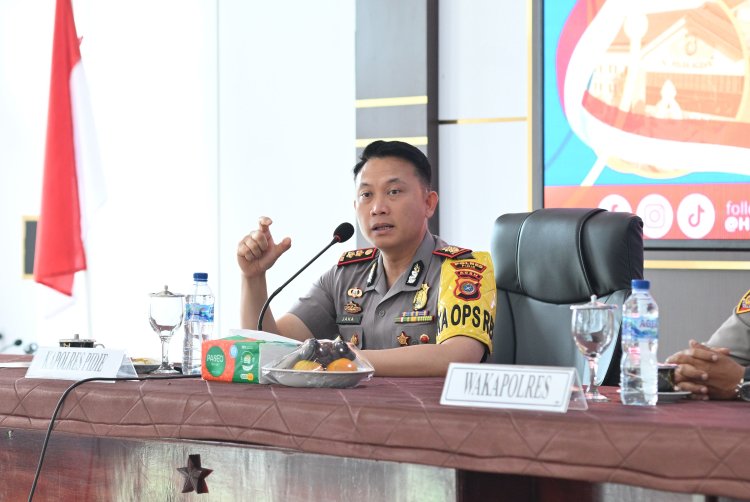 Polres Pidie Perkuat Zona Integritas, Kapolres Tegaskan Pelayanan Publik Bebas Pungli dan Korupsi ‎