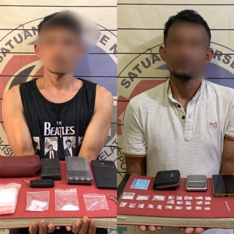 Kurang dari 8 Jam, Satresnarkoba Polres Aceh Selatan Ungkap Kasus Narkotika, Empat Terduga Pelaku Diamankan