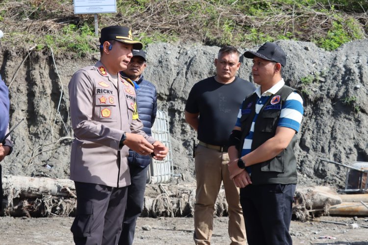 Kapolres Bener Meriah Cek Jembatan Bailey Wihni Percos, Antisipasi Risiko Keselamatan Pengguna Jalan