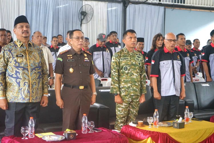 Perkuat Sinergi Kebangsaan, Dandim 0117/Aceh Tamiang Hadiri Pengukuhan Pengurus PETA Periode 2026–2031