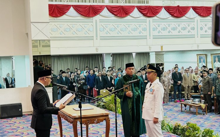 Terisi Sudah! Jabatan Wakil Bupati Way Kanan, Galang Putra Rahman Resmi Sah
